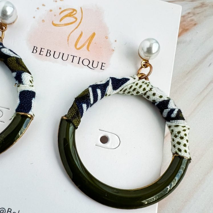 Ivy drop earrings