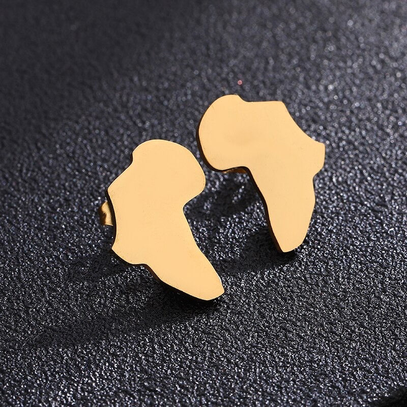 Africa is bae Stud Earrings