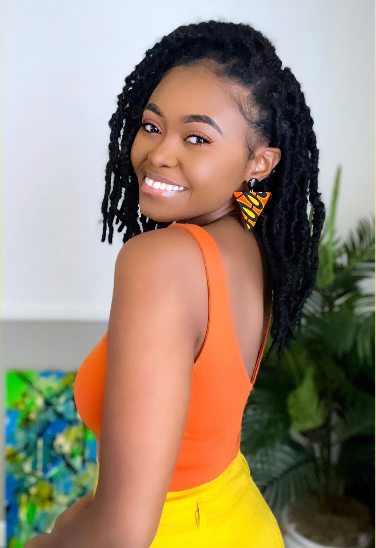 Lava Drop Earrings