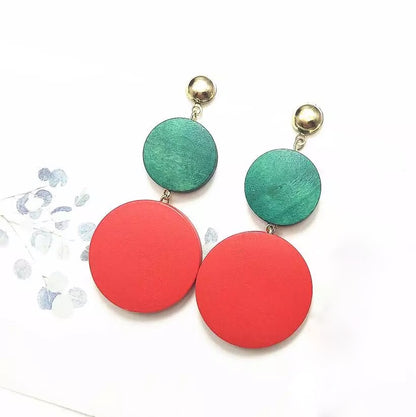 Dangle Wood Earrings
