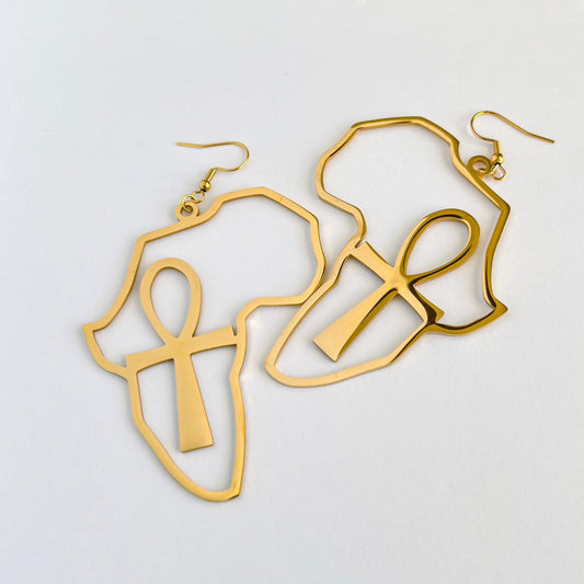 Africa Eternity Earrings