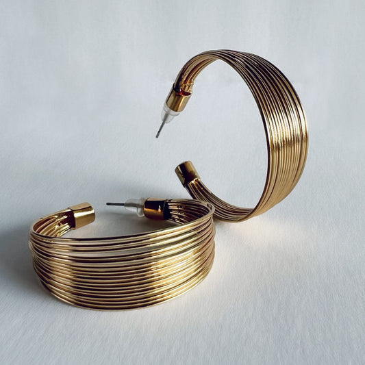Laila Hoop Earrings