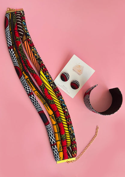 Ankara Choker Set