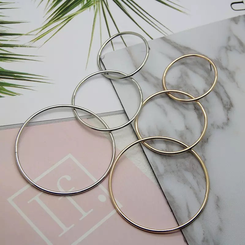 Kamala Earrings - Silver