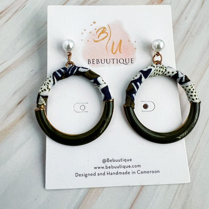 Ivy drop earrings