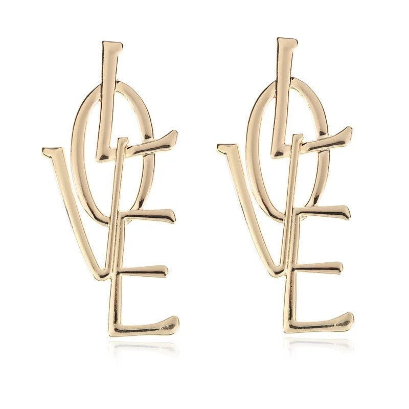 Love Letter Drop Earrings