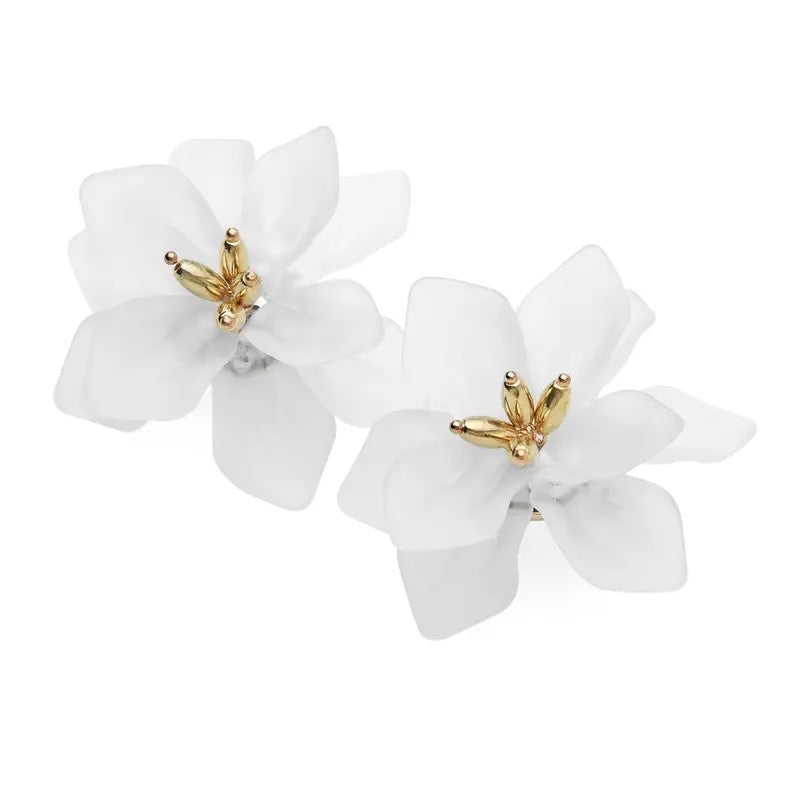 Lotus Stud Earrings