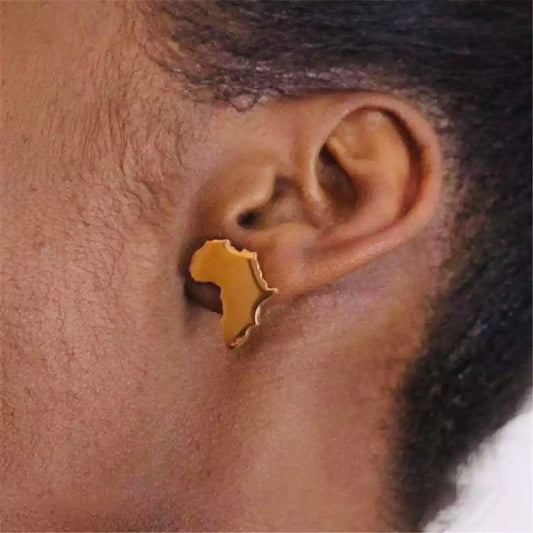 Africa is bae Stud Earrings